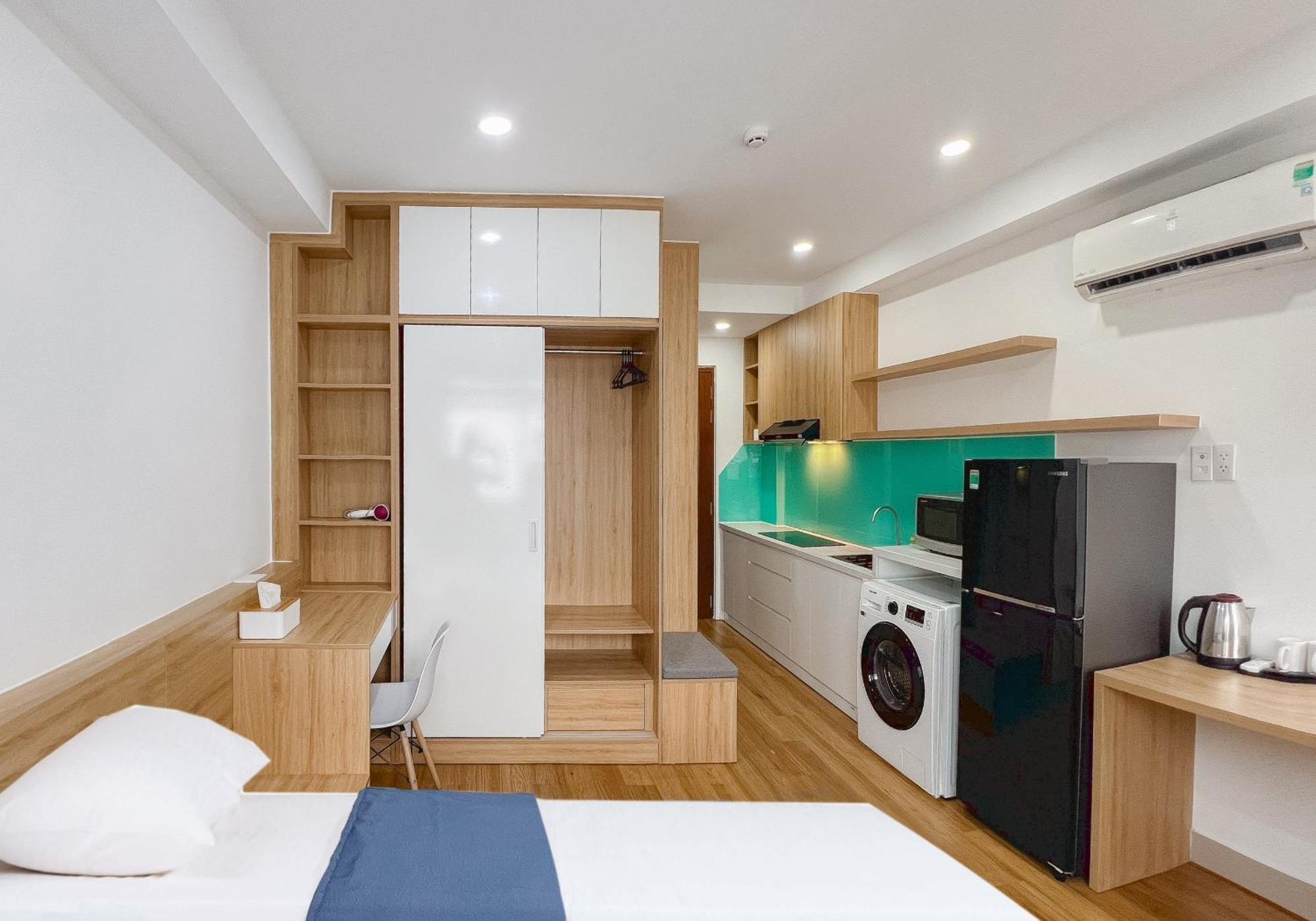 Home Away Ky Con - Serviced Apartment โฮจิมินห์ซิตี้ ภายนอก รูปภาพ