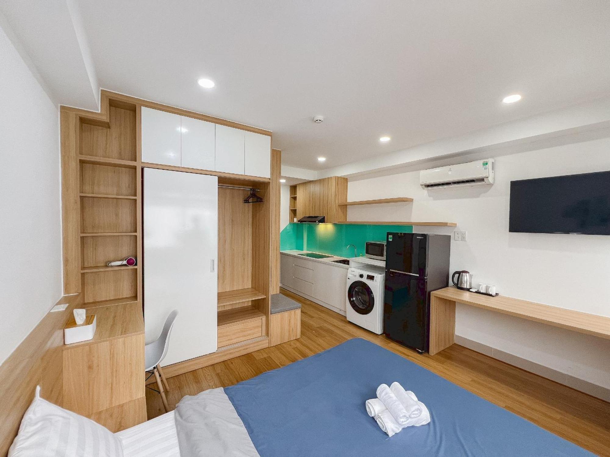 Home Away Ky Con - Serviced Apartment โฮจิมินห์ซิตี้ ภายนอก รูปภาพ